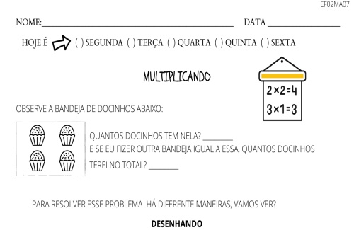 Brincando com multiplicação